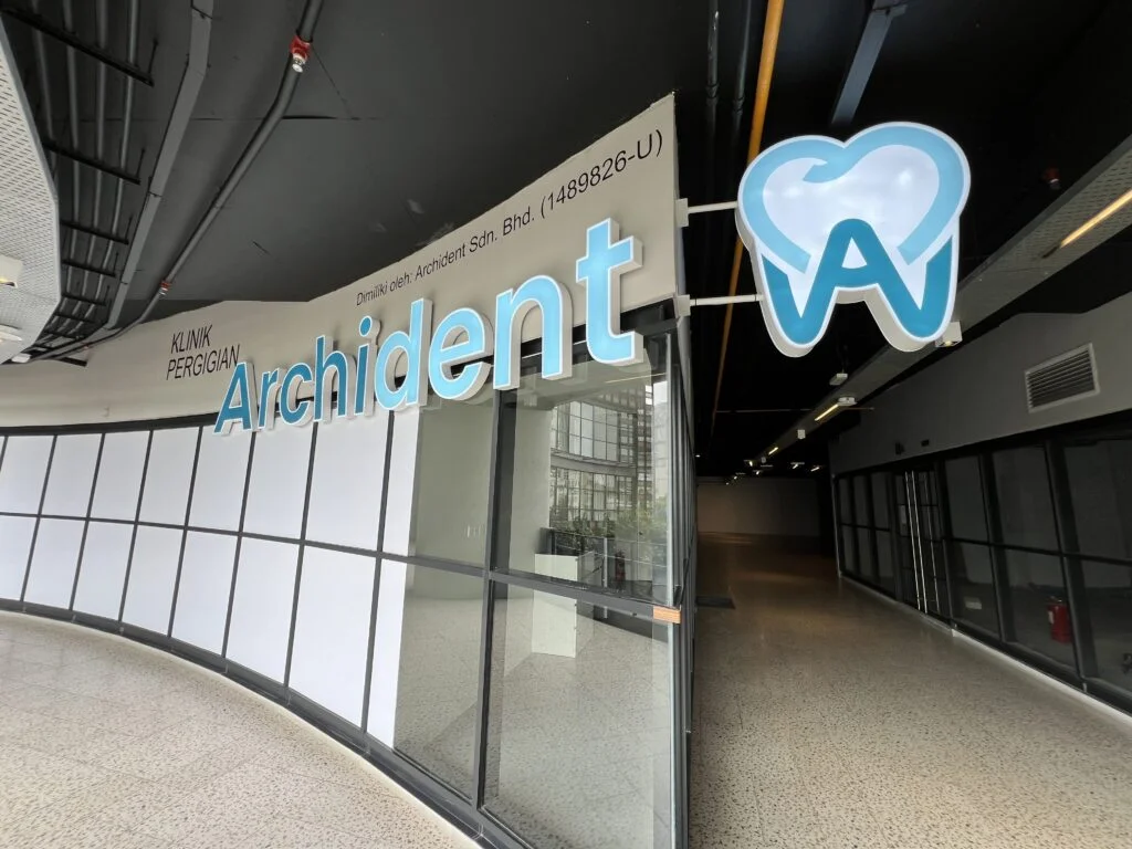 exterior of dental clinic in old klang road